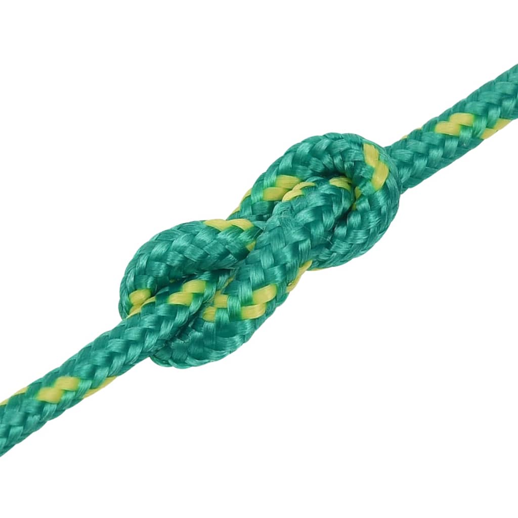 Corda Nautica Verde 3 mm 25 m in Polipropilene cod 12442