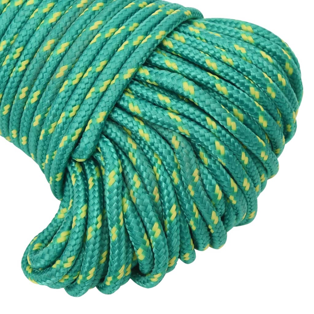 Corda Nautica Verde 3 mm 50 m in Polipropilene