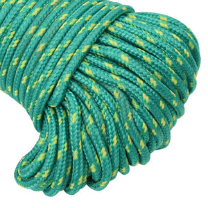 Corda Nautica Verde 3 mm 250 m in Polipropilene