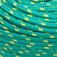 Corda Nautica Verde 6 mm 25 m in Polipropilene