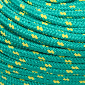 Corda Nautica Verde 6 mm 50 m in Polipropilene 152709