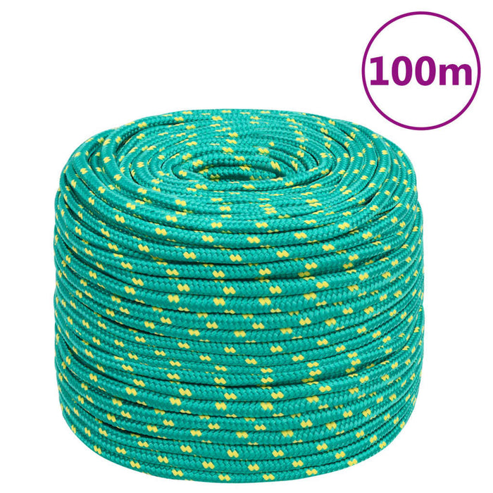 Corda Nautica Verde 6 mm 100 m in Polipropilene 152710