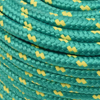 Corda Nautica Verde 12 mm 25 m in Polipropilene cod mxl 42885