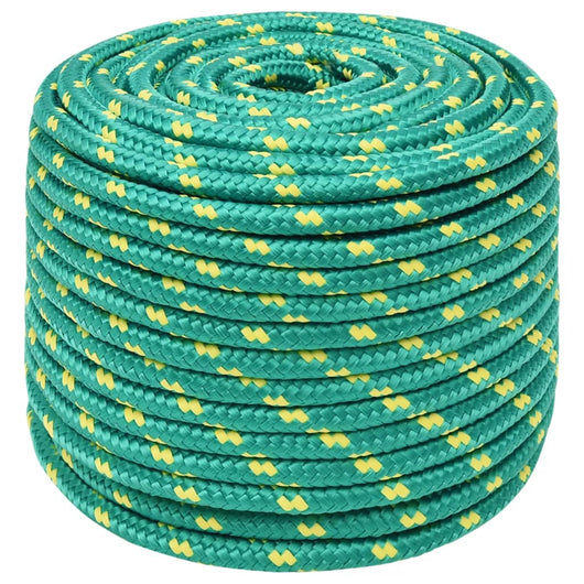 Corda Nautica Verde 12 mm 50 m in Polipropilene cod mxl 47679