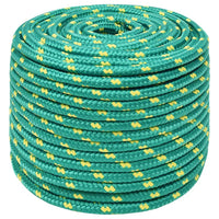 Corda Nautica Verde 12 mm 250 m in Polipropilene