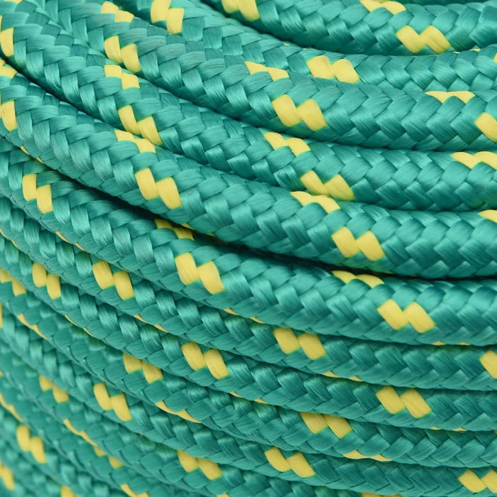 Corda Nautica Verde 14 mm 25 m in Polipropilene cod mxl 47182