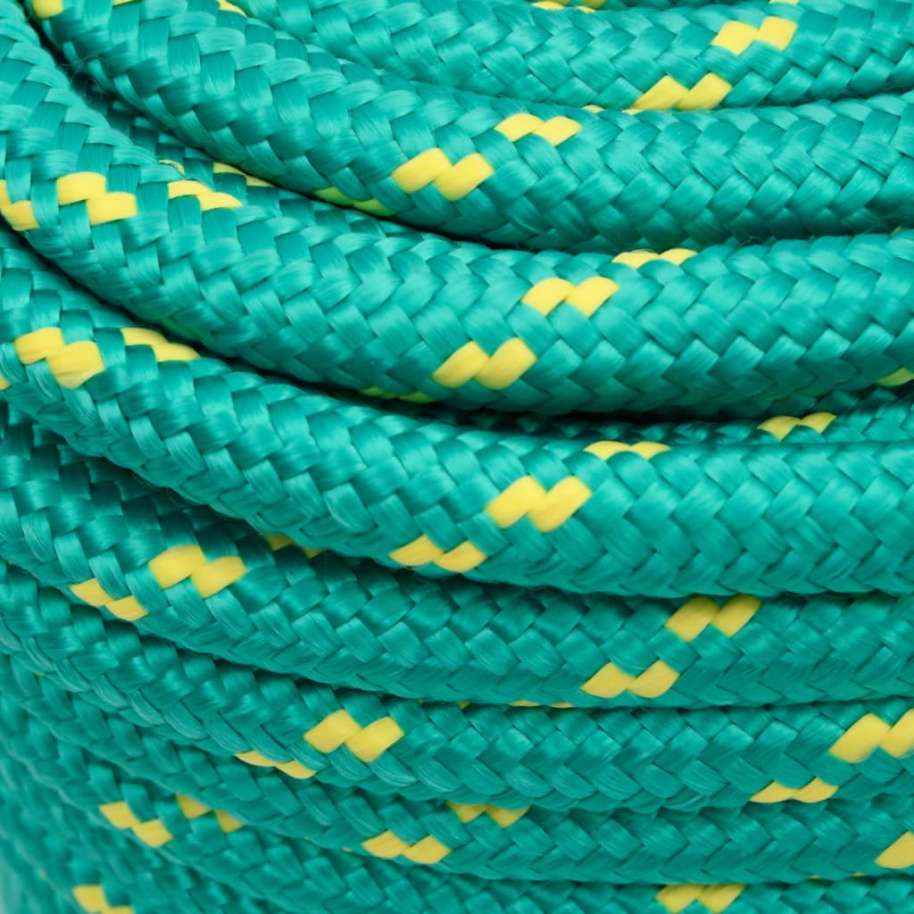 Corda Nautica Verde 16 mm 25 m in Polipropilene cod mxl 53772