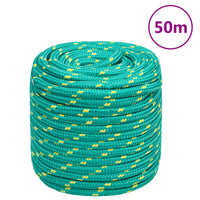 Corda Nautica Verde 18 mm 50 m in Polipropilene