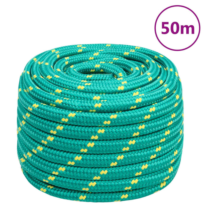 Corda Nautica Verde 20 mm 50 m in Polipropilene cod mxl 45521