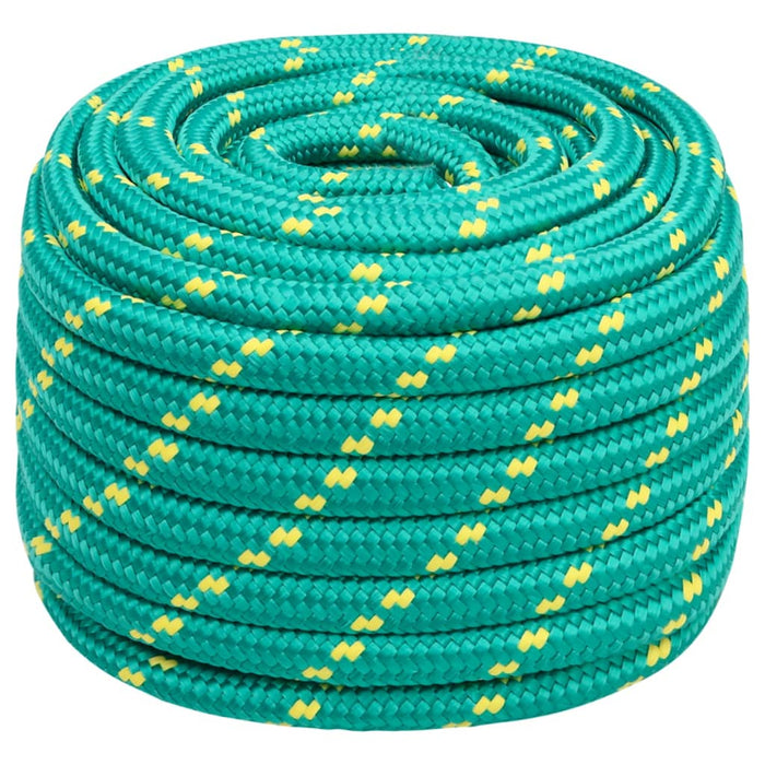 Corda Nautica Verde 20 mm 100 m in Polipropilene