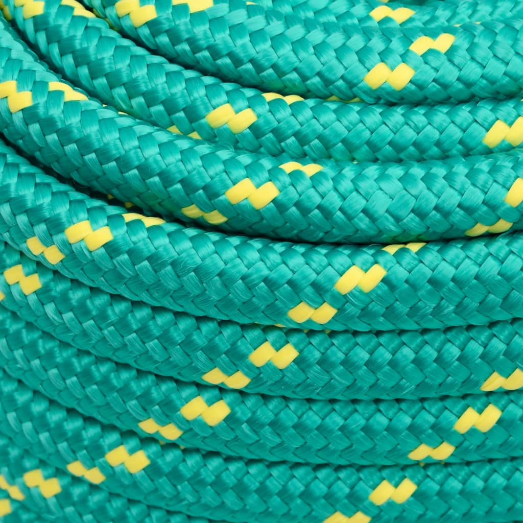 Corda Nautica Verde 20 mm 100 m in Polipropilene cod mxl 47536