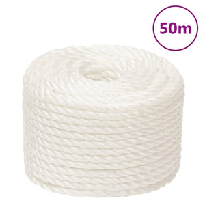 Corda da Lavoro Bianca 12 mm 50 m in Polipropilene cod mxl 48991