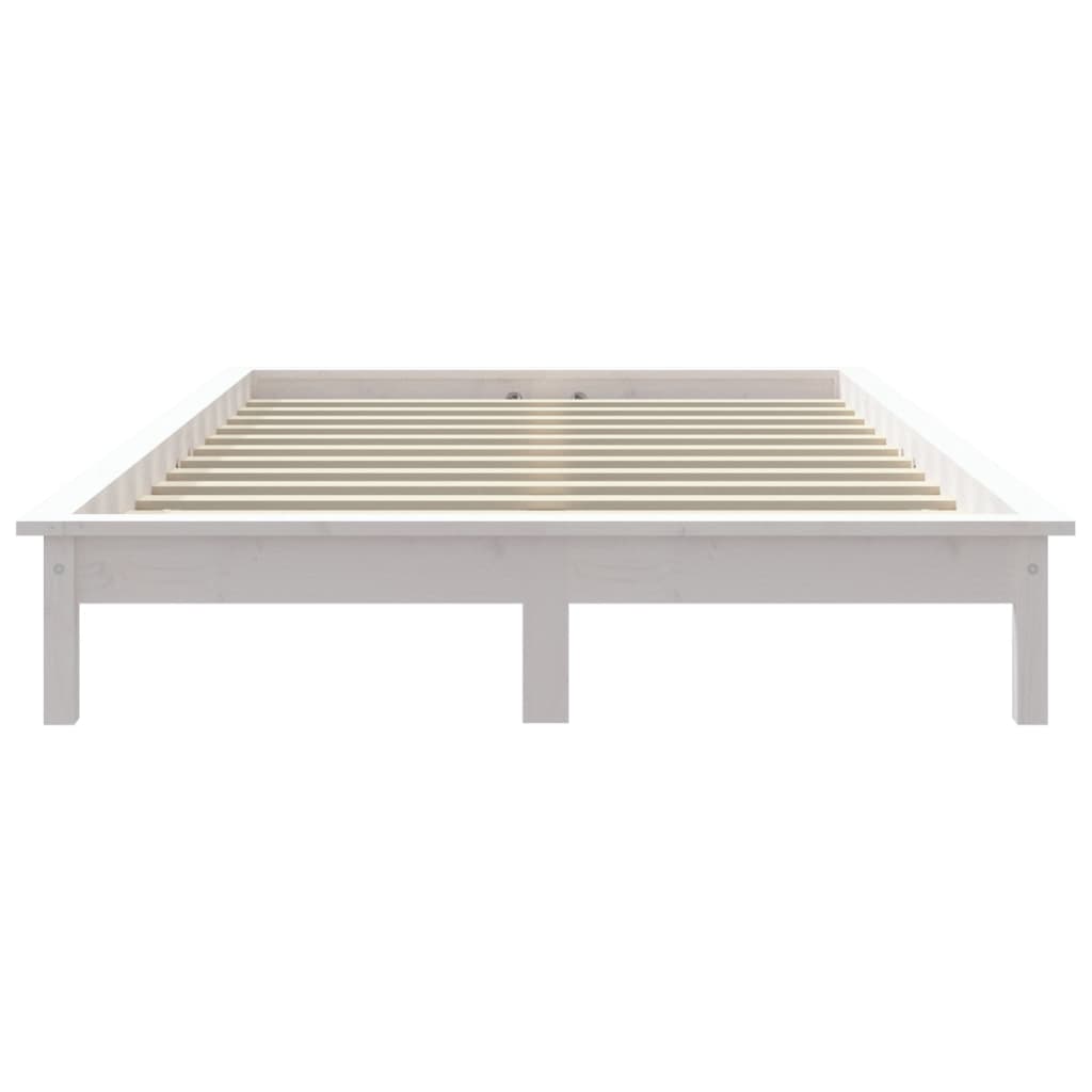 Giroletto Bianco 120x200 cm in Legno Massello di Pino 820537