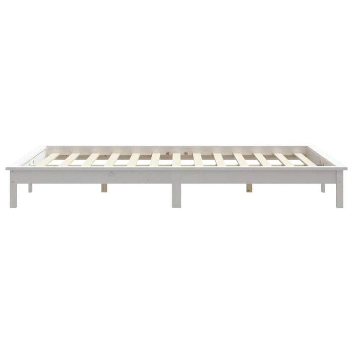 Giroletto Bianco 120x200 cm in Legno Massello di Pino cod mxl 61858