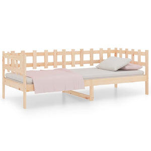 Dormeuse 90x190 cm in Legno Massello di Pino cod mxl 32921