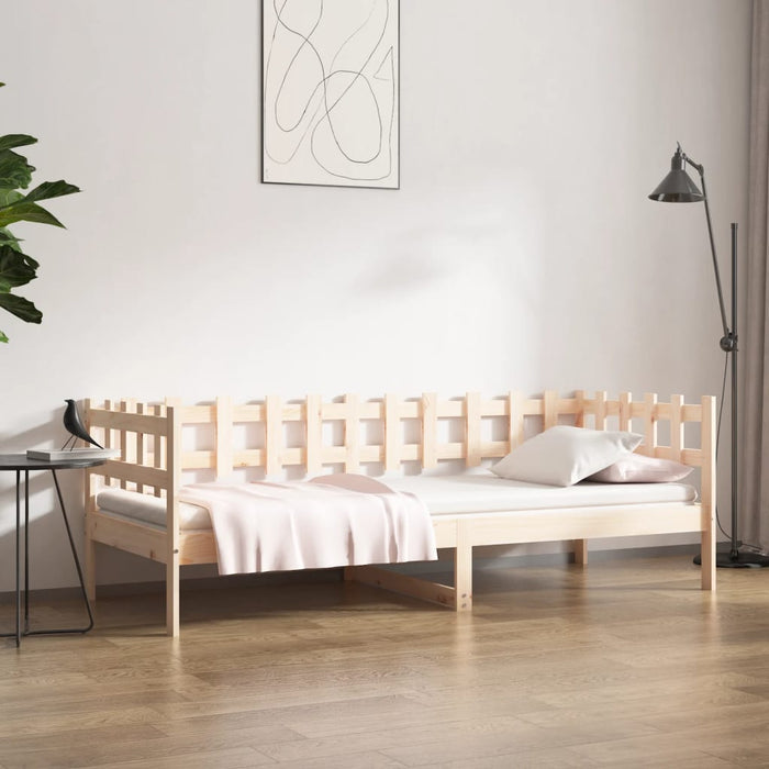 Dormeuse 90x190 cm in Legno Massello di Pino cod mxl 32921