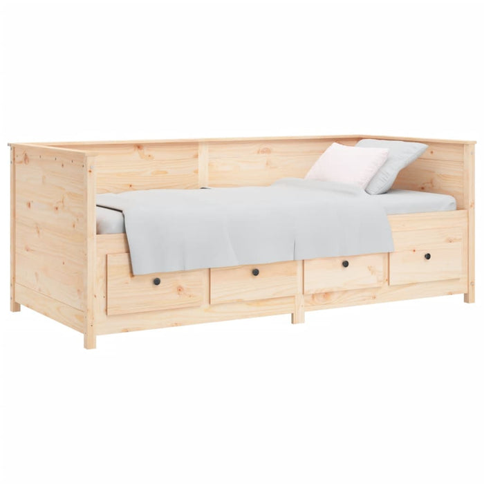 Dormeuse 75x190 cm in Legno Massello di Pino cod mxl 64552