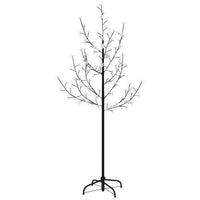 Albero di Ciliegio con 84 LED Bianco Caldo 120 cm cod mxl 12057