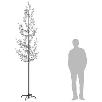 Albero di Ciliegio con 368 LED Bianco Caldo 300 cm