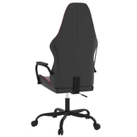 Sedia Gaming Massaggio Nero e Rosso Vino in Similpelle 345540