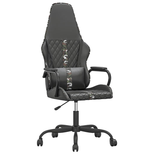 Sedia da Gaming Massaggiante Mimetico e Nero in Similpellecod mxl 90414