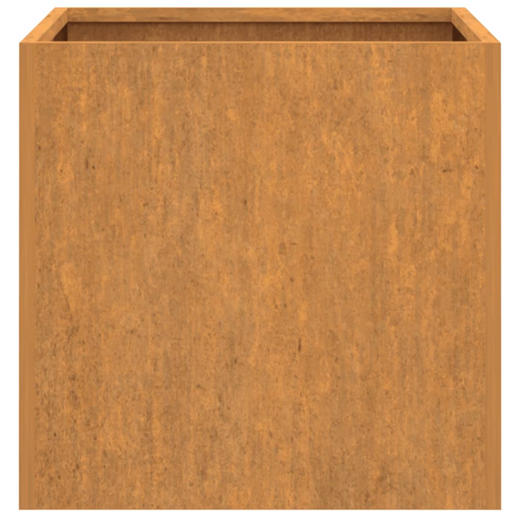 Fioriera 42x40x39 cm Acciaio Corten 821549