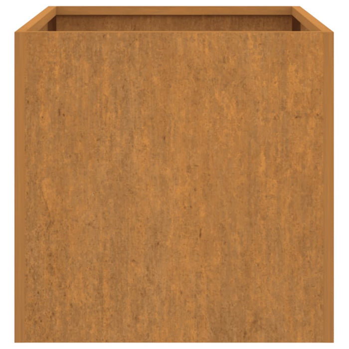 Fioriera 62x30x29 cm Acciaio Corten 821556