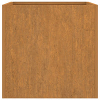 Fioriera 62x47x46 cm Acciaio Corten 821558