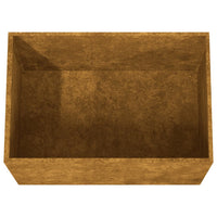 Fioriera 62x47x46 cm Acciaio Corten 821558