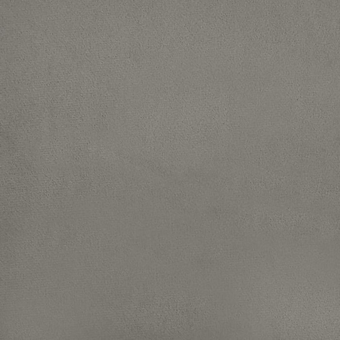 Testiera Grigio Chiaro 80x5x78/88 cm in Velluto 345738