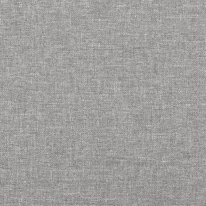 Testiera Grigio Chiaro 90x5x78/88 cm in Tessuto cod mxl 51004