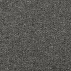 Testiere 2 pz Grigio Scuro 72x5x78/88 cm in Tessuto cod mxl 45403