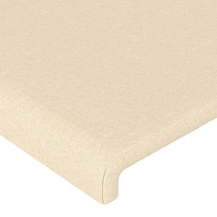 Testiere 2 pz Crema 72x5x78/88 cm in Tessuto 345789