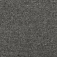 Testiera 2 pz Grigio Scuro 80x5x78/88 cm in Tessuto 345805