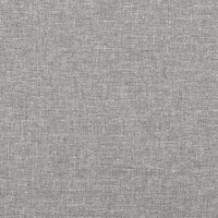 Testiere 2 pz Grigio Chiaro 100x5x78/88 cm in Tessuto cod mxl 52353