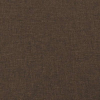 Testiere 2 pz Marrone Scuro 72x5x78/88 cm in Tessuto 345927