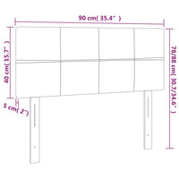 Testiera Rosa 90x5x78/88 cm in Tessuto cod mxl 49199