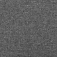 Testiere 2 pz Grigio Scuro 72x5x78/88 cm in Tessuto 346047