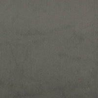 Testiera Grigio Scuro 90x5x78/88 cm in Velluto cod mxl 49287