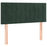 Testiera Verde Scuro 80x5x78/88 cm in Velluto 346211