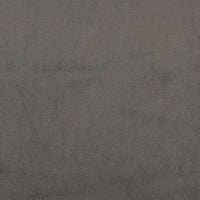 Testiere 2 pz Grigio Scuro 72x7x78/88 cm in Velluto cod mxl 51968