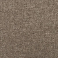 Testiera 2 pz Tortora 100 x 7 x 78/88 cm in Tessuto 346386