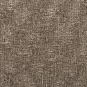 Testiera 2 pz Tortora 100 x 7 x 78/88 cm in Tessuto 346386