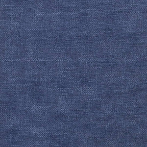 Panca Blu 100x30x30 cm in Tessuto 346650