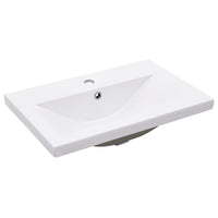 Mobile Bagno con Lavabo Integrato Rovere Fumo Legno Multistrato cod mxl 71930