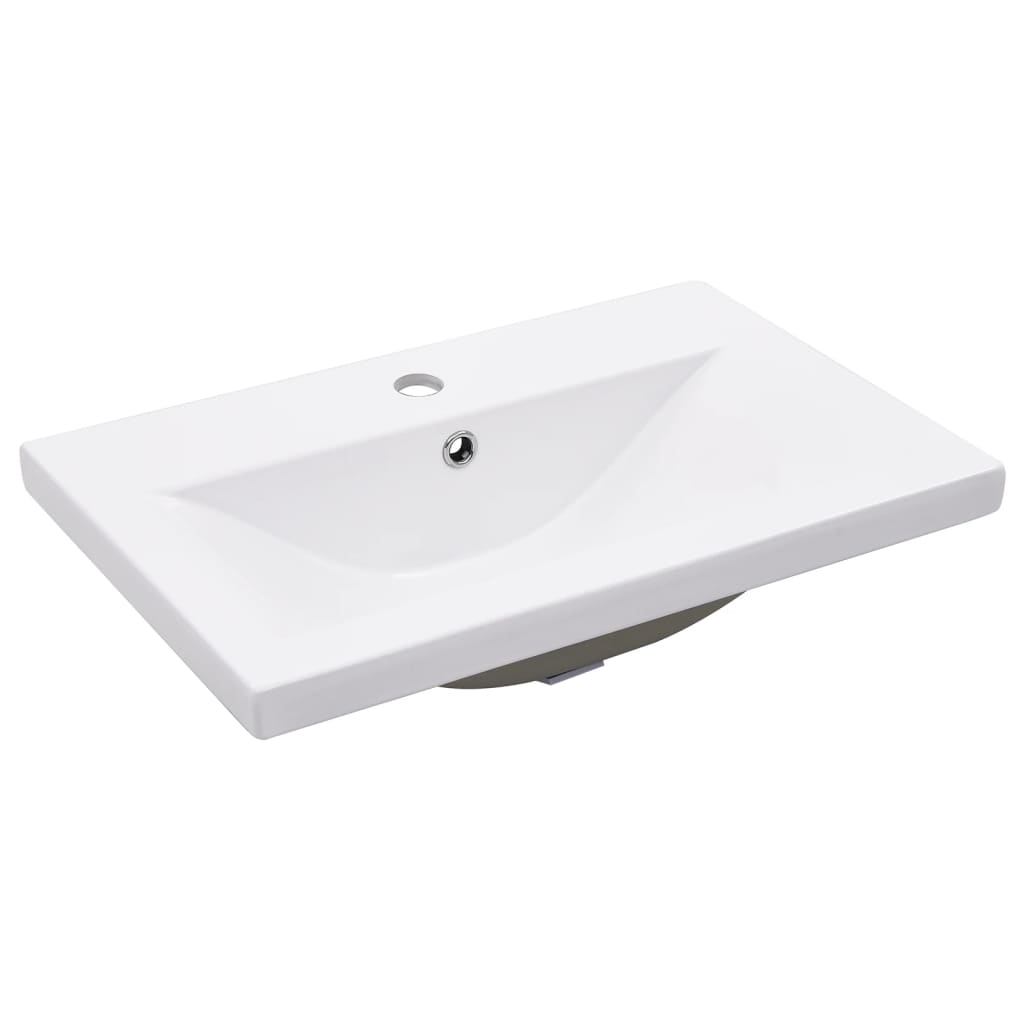 Mobile Bagno e Lavabo Integrato Grigio Sonoma Legno Multistrato