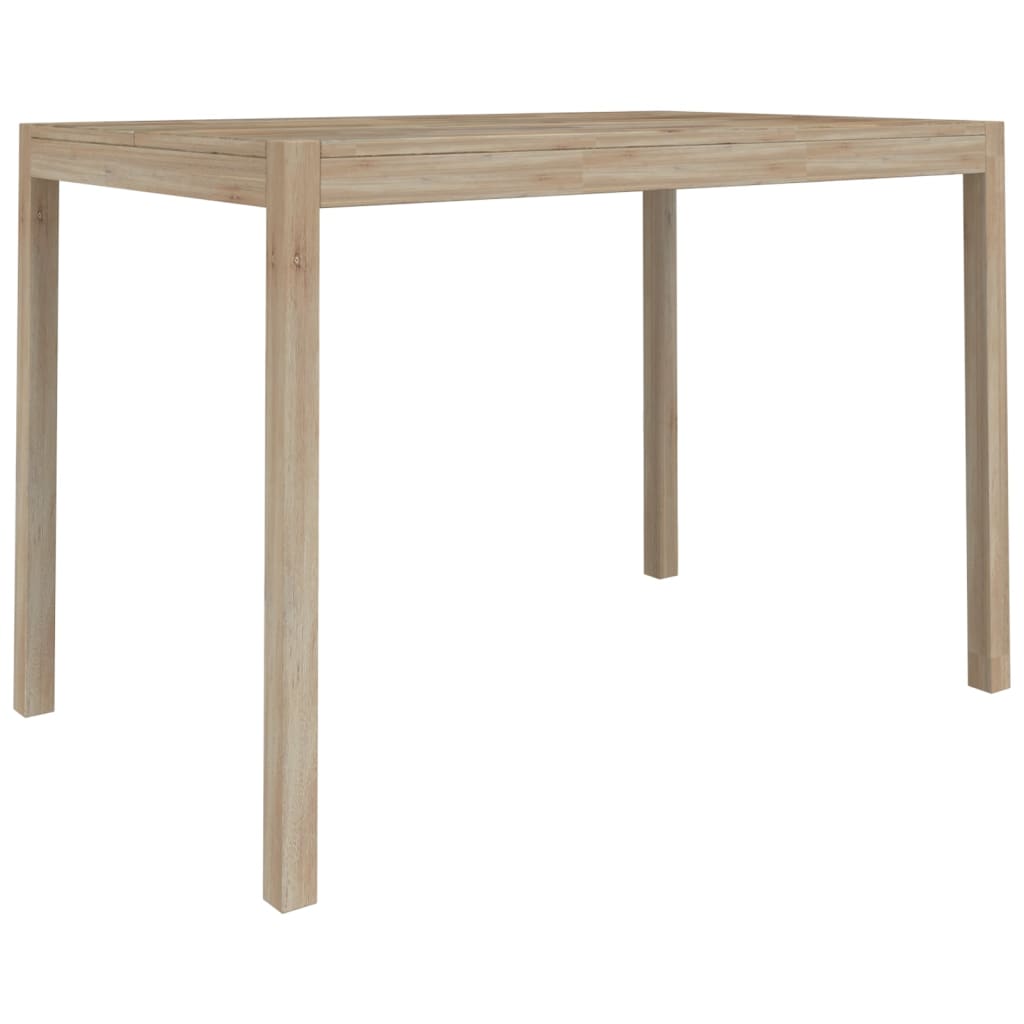 Set da Pranzo 5 pz in Legno Massello di Acacia 3106441