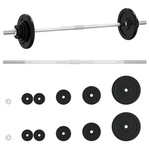 Set Bilanciere con Dischi 30 kg 93627