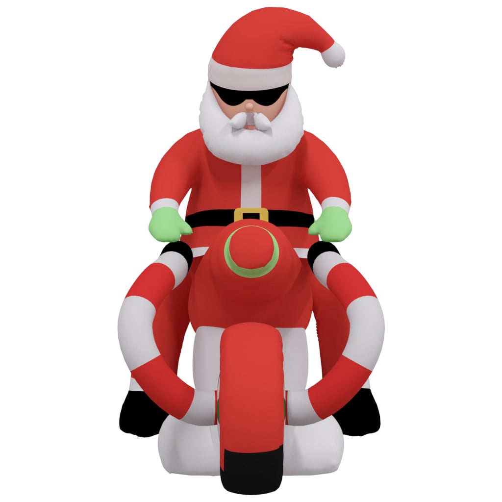 Babbo Natale Gonfiabile con LED 156 cm