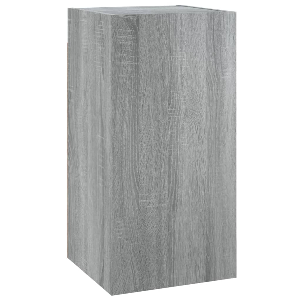 Mobili TV 7 pz Grigio Sonoma 30,5x30x60 cm in Legno Multistrato